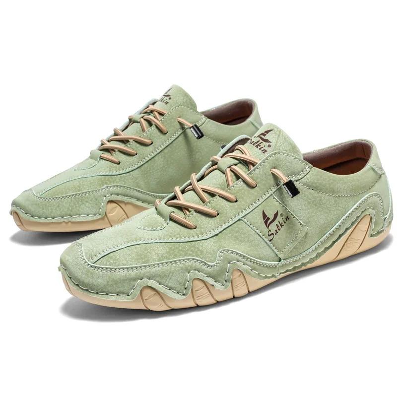 Mens Dress Shoes Genuine Leather Men Shoes Free Shipping and Cheap Original Leather Men's Sneakers Man Trend 2024 Low Price Shoe