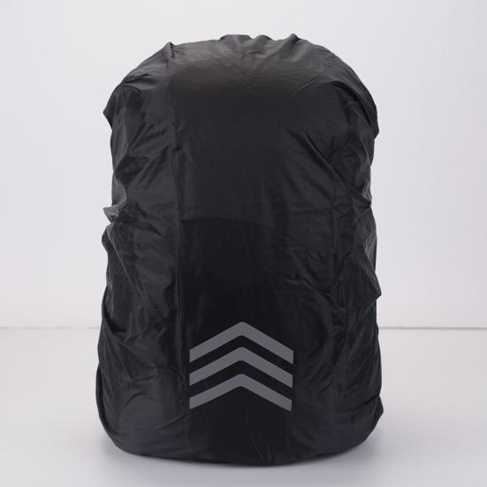 Waterproof Backpack Rain Cover with Reflective Strips Wear-Resistant UV-Proof Night Visibility Backpack Protector Cover