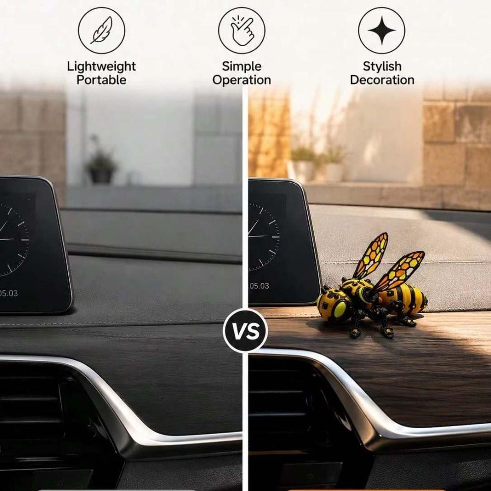 3D Printed 3D Printed Mechanical Bee Detachable Wings Articulated Bee Toy  Holiday Gift