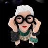 Новые акриловые броши для женщин, модные фигурные булавки, значки с персонажами, булавки на лацкан, подарки для мероприятий и вечеринок, ювелирные украшения, аксессуары