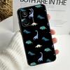 Dinosaur Pattern Case For Realme C67 C55 C53 C51 C35 C33 C31 C30 C25s C21Y GT Neo 5 GT5 9 10 11 12 Pro Plus