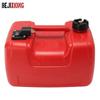 12 л морской подвесной топливный бак масляный ящик портативный лодочный яхтенный двигатель с разъемом красный пластик антистатический коррозионно-стойкий