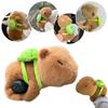 Игрушка Capybara Clap Circle, мягкая игрушка Capybara Huggers, браслеты для похлопывания, забавные кружки для мальчиков и девочек, праздничные сувениры, подарочные наборы