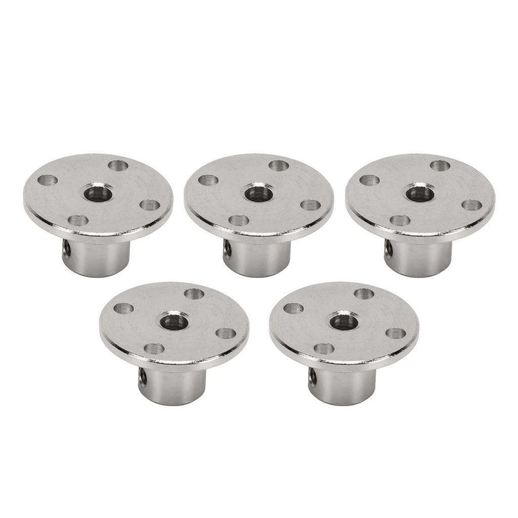 5 шт. Фланцевый соединитель 4 мм Стальной Жесткий Направляющий Модель Муфта Аксессуар Вал Оси Фитинги
