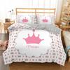 Lovely Pink Bedding Set Duvet Cover 140X200 For Girl Bedroom Quilt Cover Pillowcase Duvet Cover Bed Single Double Size(No Sheet)