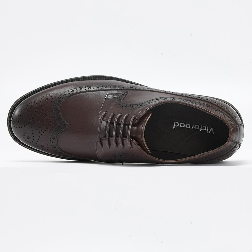 Мода 2025 Винтаж Италия Высокое качество Броги Дерби Туфли из натуральной кожи Деловые туфли для вечеринок для мужчин