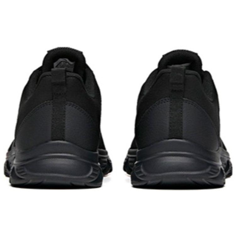 Anta Comfortable Shock Absorbing Non-Slip Durable Low-Top Running Shoes Men Sneaker Black 912145523-1