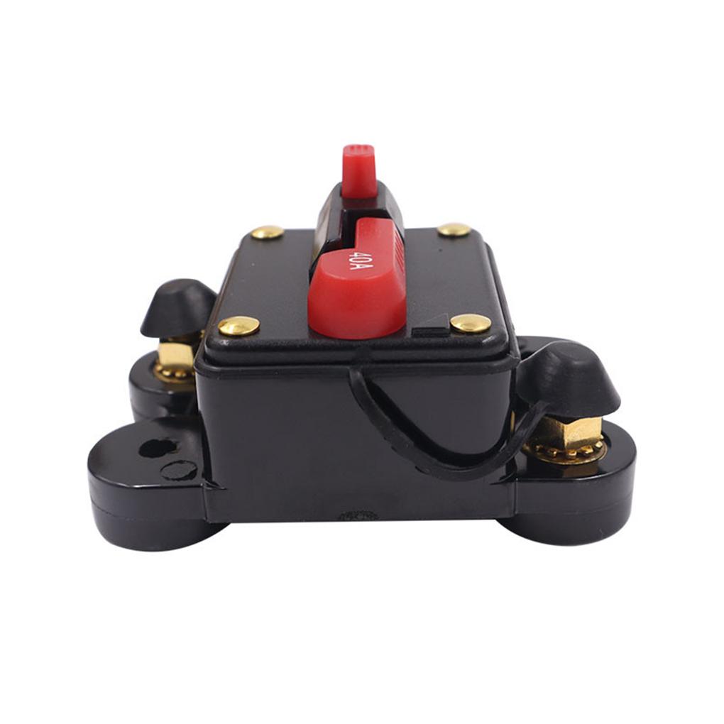 Дополнительный автомобильный аудиовход, встроенный автоматический выключатель, предохранитель 12 В, защита 30 А, 50 А, 60 А, 80 А, 100 А, 125 А, 150 А, 200 А, 250 А, 300 А для автомобиля, лодки