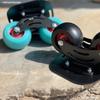 Steel Deck Drift Skateboard With Curved Wheels Detachable Truck Slide Plate Adult Kids Universal Street Skating Board