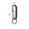 Key Ring Waist Buckle Car Keychain Car Key Holder Bottle Opener Key Chain Double Ring  Keychain