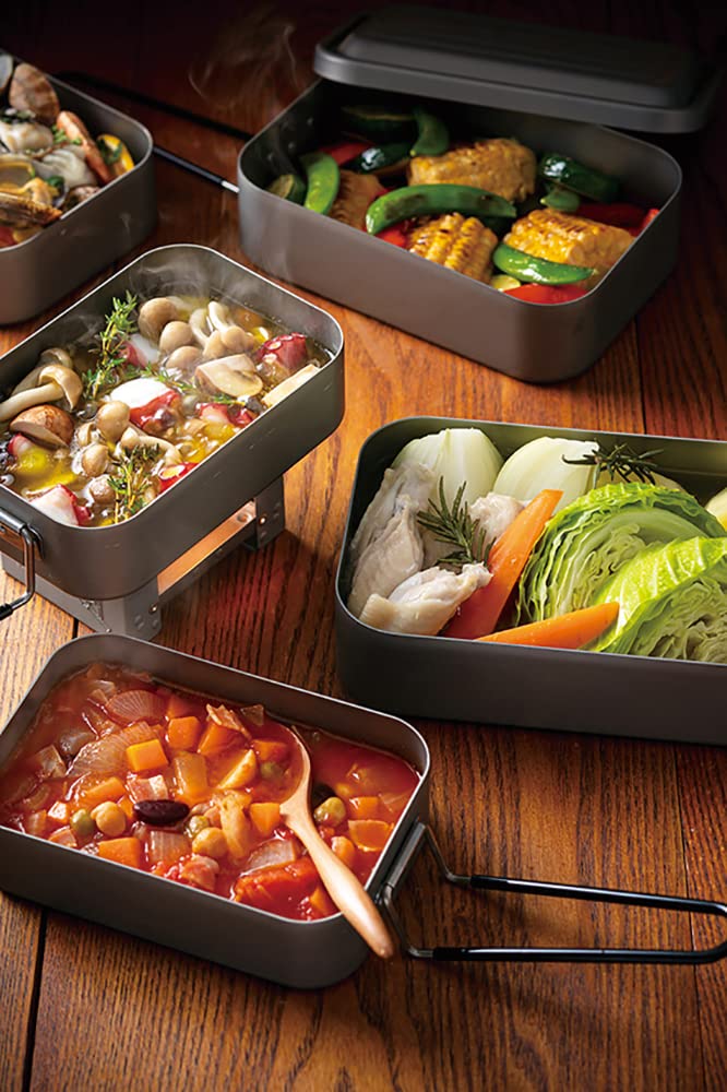 Skater Aluminum Messtin Mess Outdoor Messing with Measuring Measuring Disney Winnie the Pooh Cooker, Tray, 600ml, Pad, Design, AFTM6N-A