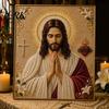 Набор для творчества «Искусство из искусственного жемчуга» Набор для рисования «Вера», Набор для поделок «Богоматерь DIY Религиозный настенный декор», Ручная работа для христианских молитвенных уголков 3D