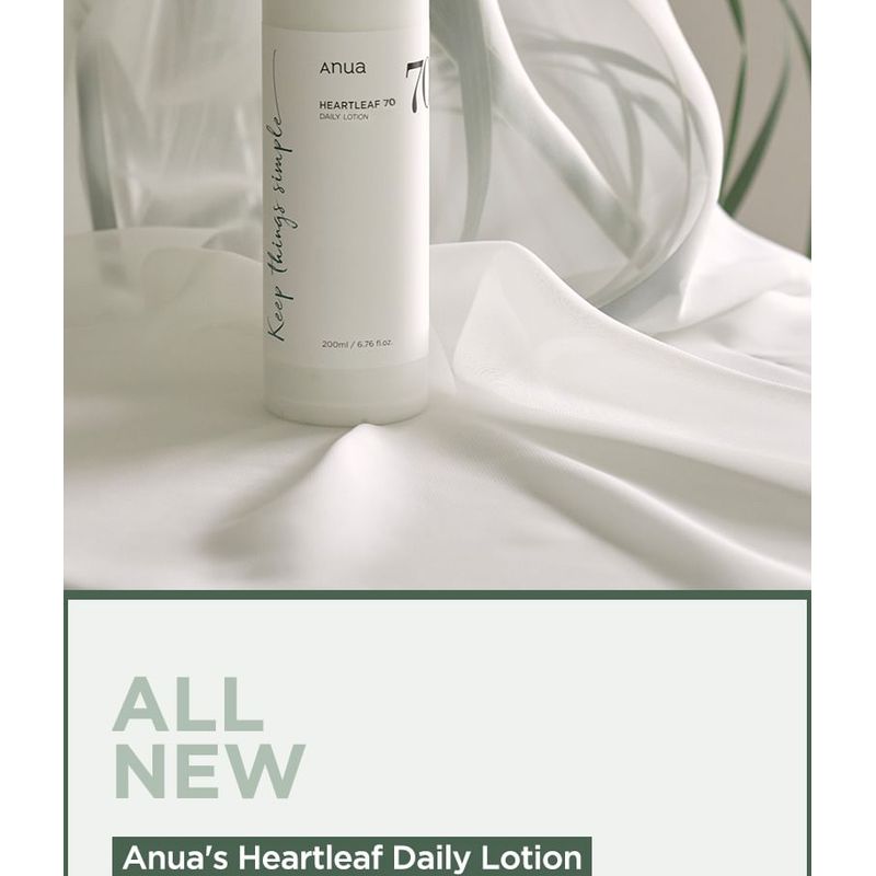 Anua Ежедневный лосьон Heartleaf 70 Мини