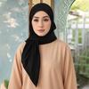 Однотонный хиджаб шарф повседневный шаль новый квадратный шарф подарок