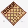 ATEK Деревянные магнитные шахматы ручной работы, складная дорожная настольная игра, веселые шахматы