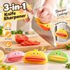 3-in-1 Knife Back Tool Compact Cutting Assist Tool Durable Kitchen Hand Guard  Kitchen