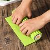 Silicone Sushi Roller Shutter Material Easy To Clean No Mildew Mat Portable DIY Home Sushi Restaurant Party Kitchen Small Tool