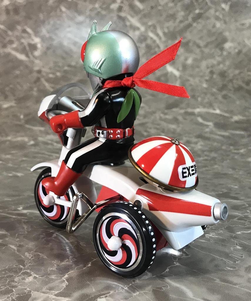 Art Storm EX Tricycle Kamen Rider New 2 B Type Tricycle Figure No. Заводной