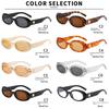 Retro Oval Trendy Sunglasses For Men And Women Fashion High-end UV Protection Sun Glasses Outdoor Sunscreen Sunshade Eyewear