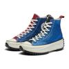 JW Anderson x Converse Run Star Hike Круглый носок Шнуровка Высокие парусиновые кеды Унисекс Красные и синие мандаринки
