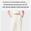 KAZUKOIN Women's Ice Silk Sunscreen Wide-Leg Casual Pants