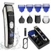 Мужской набор триммеров для волос для лица, тела, бороды, машинка для стрижки волос, водонепроницаемая электрическая машинка для стрижки волос, набор для ухода за волосами, стрижка
