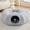 Туннельное гнездо для кошек зимой Теплый закрытый Чувство безопасности Может быть отсоединен Моющийся Морозостойкий Утолщенный Устойчивый к царапинам Товары для кошек зимой