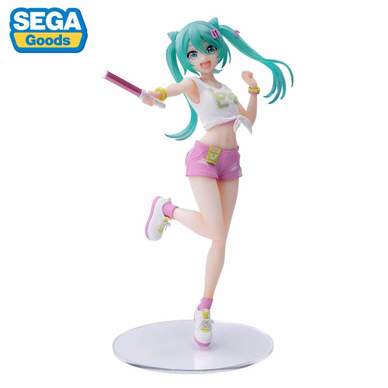 В наличии FuRyu SEGA TAiTO Хацунэ Мику Серия ПВХ Кукла Хацунэ Мику 14-18 см Аниме Фигурки Действия Масштабная Модель Коллекция Игрушки Наборы
