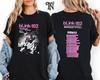 Blink 182 Missionary Impossible Тур 2025 Унисекс 2025 Двусторонняя Футболка Унисекс Футболка