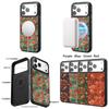 Чехол-аккумулятор Denior Floral для iPhone 17 Pro Max с магнитной зарядкой, защитой от падений и линз