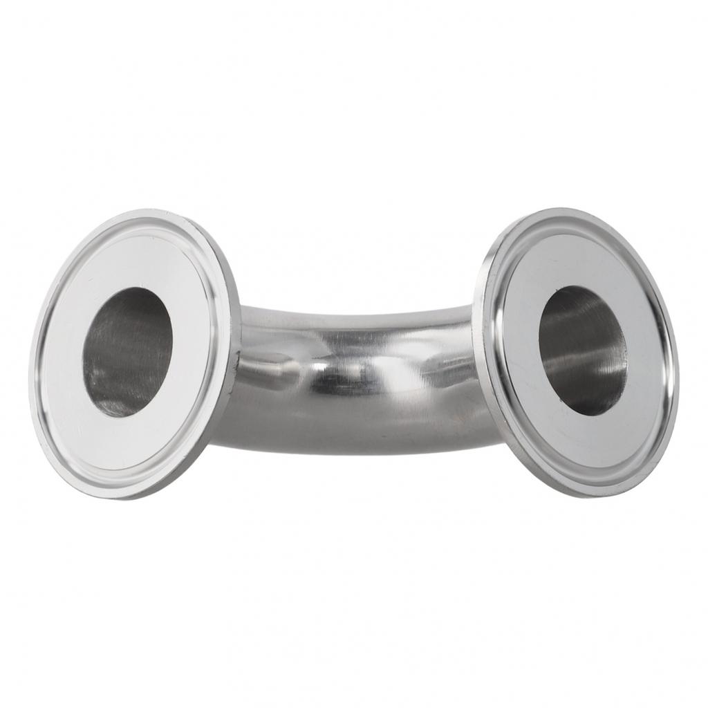 Совместимый с Tri Clamp санитарный угловой фитинг с соединением под прямым углом