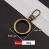Metal Zipper Pull Tab with Removable Head for Clothing Repair and Accessories
