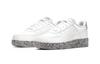 Nike Air Force 1 Leather Marble Low top Kids' Skateboarding Shoes White Gray Children Aged 3 7 Years Old DB4597-100