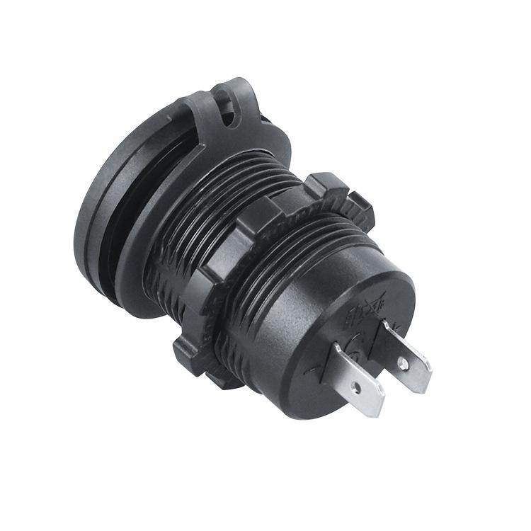 Автомобильное зарядное устройство PD QC3.0 мощностью 65 Вт с 4 портами и светодиодным дисплеем напряжения — быстрая зарядка для iPhone/Samsung/Huawei с водонепроницаемым чехлом