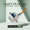 BENGBUZZYQ Tension Rod Load Cell 0-5000KG Stainless Steel High Precision Force Sensor for Automation Industrial Weighing Robotic