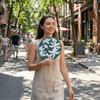 Japanese Style Portable Folding Fan Collapsible Flying Disc Fan Lightweight Cooling Fan  Travel