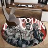 New Skin Round Chair Mat   Stylish Round Carpet for Home Decor, Office Use, and Gift Ideas   Perfect for Bedrooms, Living Roomss0176b