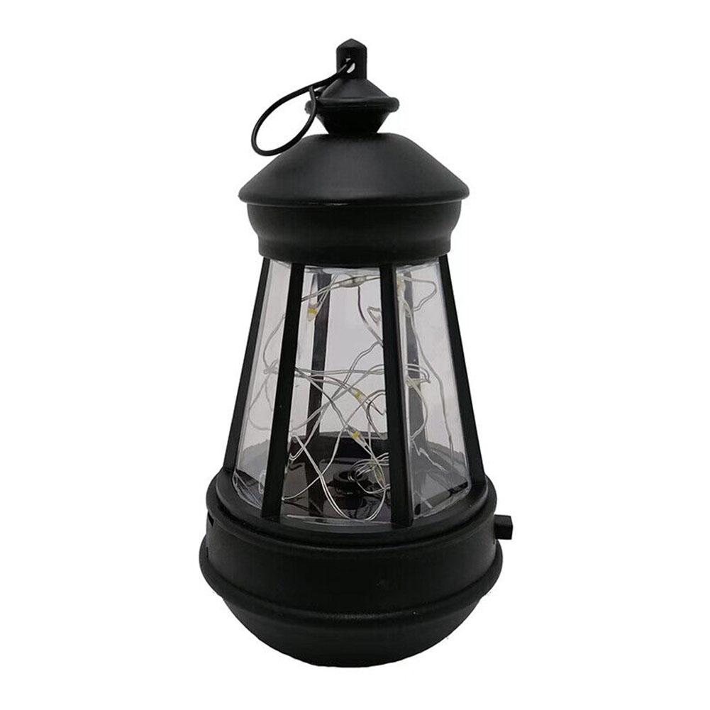 Bright LED Solar Lantern for Hanging in Outdoor Gardens Waterproof Design