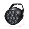 AC90-240V 12 светодиодов Par Lights 8-канальное освещение сцены RGBW со смешиванием цветов со стробоскопом DMX и звуком