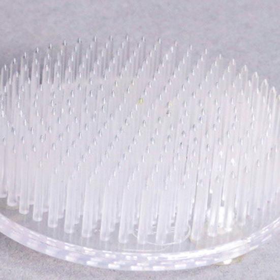 Цветочная лягушка, удобный фиксированный инструмент для цветов, круглые мини-присоски, незаметный пластиковый держатель для булавок для цветочной композиции для кухни