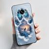 Для Oukitel C59 Чехол Oukitel C59 Pro Обложка Роскошный Милый Любовь Кролик Забавный Узор Черный ТПУ Мягкий Силикон Защитный Чехол для Телефона