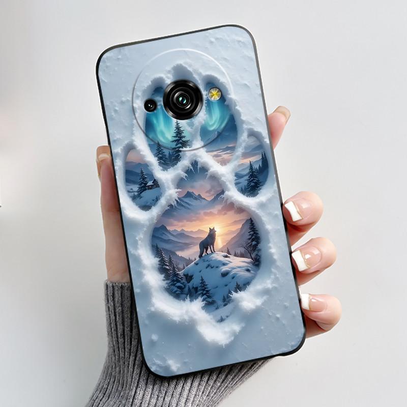 Для Oukitel C59 Чехол Oukitel C59 Pro Обложка Роскошный Милый Любовь Кролик Забавный Узор Черный ТПУ Мягкий Силикон Защитный Чехол для Телефона