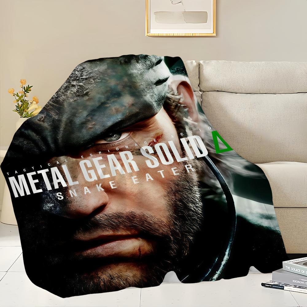 M-Металл G-Снаряжение S-Твердый Delta Snake Eater Фланелевый теплый комфорт мягкий плюшевый плед Для пикника Кровати Диваны Дома И Спальни