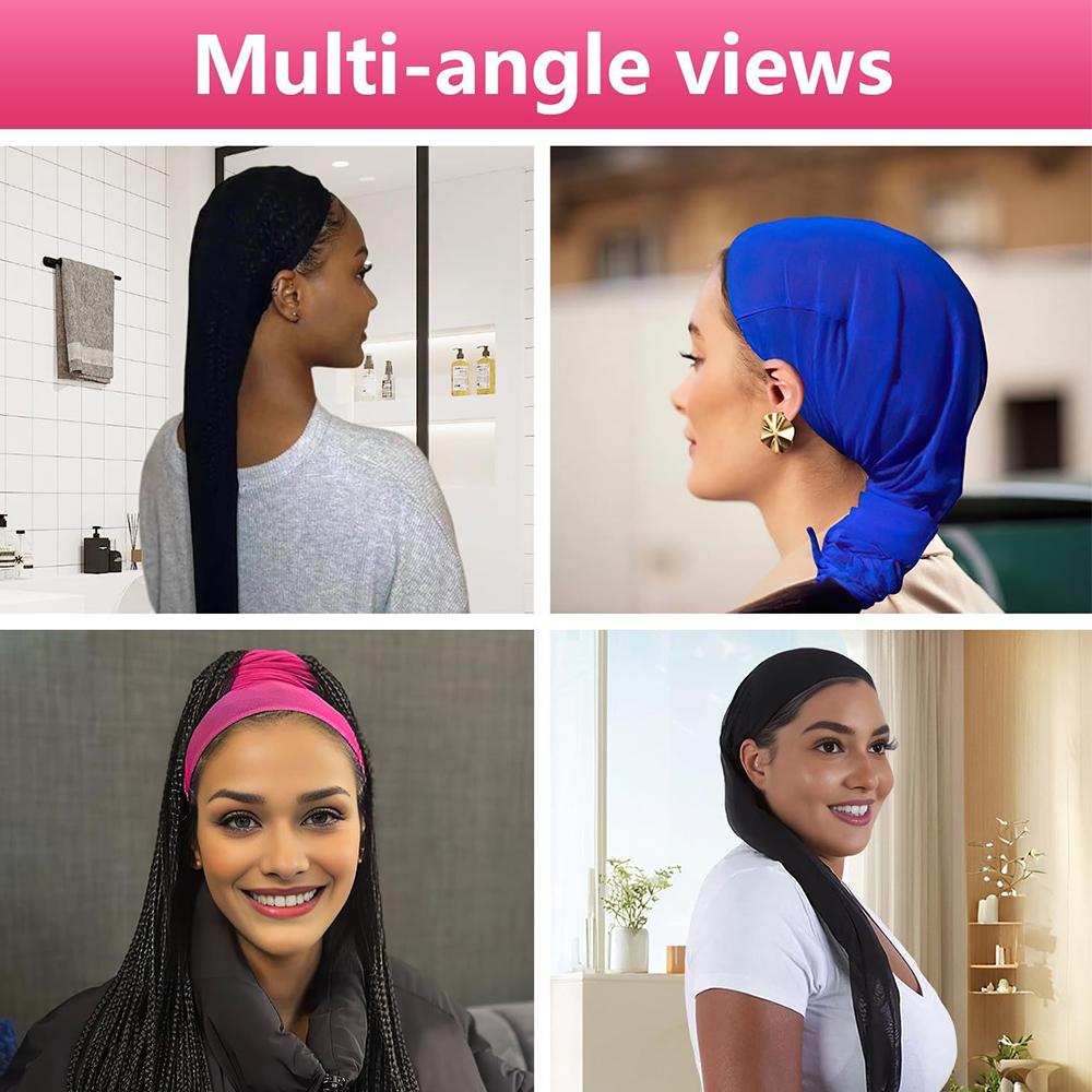 Hairweave Sleeve for Locs Extra Long Wig Breathable Stretchy