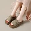 Thick-soled Bag Head Half Slippers Women's Summer New Sandals Wear Retro Lazy One Pedal Beach Shoes