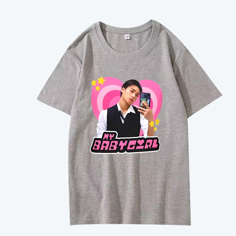 Ateez San Twitter T Shirt Unisex Women Oversized 100 Cotton Hot Sale Short Sleeve Summer Print Streetwear Unisex Plus Size Tops