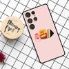 Милый чехол-коробочка клубничного молока для Samsung Galaxy S25 Ultra S23 S22 S21 S20 S24 Ultra S9 S10 Plus S25 FE