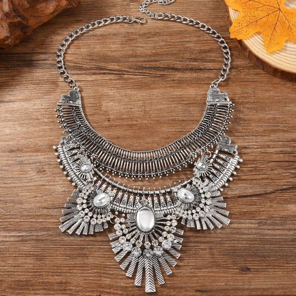 Exquisite Ethnic Style Jewelry Tassel Bohemian Style Necklace Women