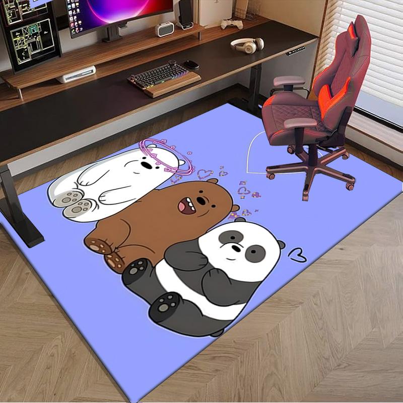 Nightly Friends bears Adventure Carpet, Chair Rug,Rug for Office Bedroom living rooms, Doormat decor Fan Gift Christmas Gift