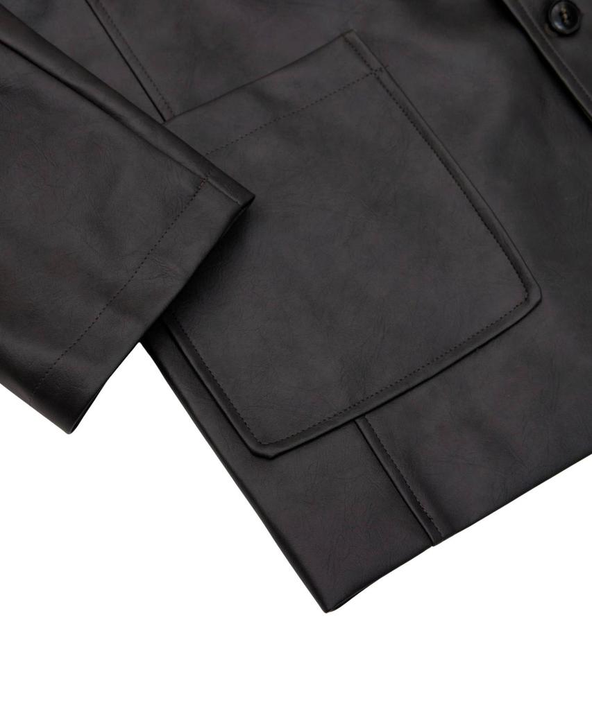 Mucent Dunn'S Daddy Fit Blazer Leather Jacket Unisex (2 Colors)